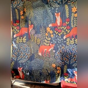 Shower Curtain W Hooks,  Colorful Waterproof "Into The Woods"